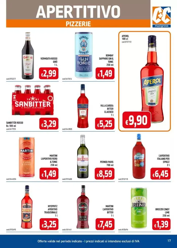  Professional ristoranti, bar, comunità, hotel da 3 gennaio a 26 gennaio di 2025 - Pagina del volantino 17