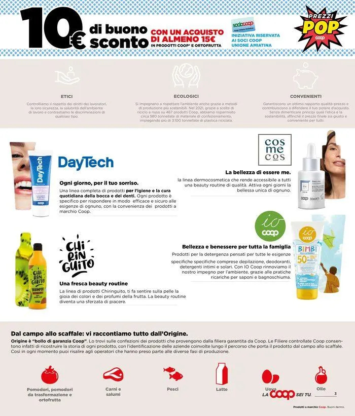 10€ di buono sconto da 19 settembre a 2 ottobre di 2024 - Pagina del volantino 3