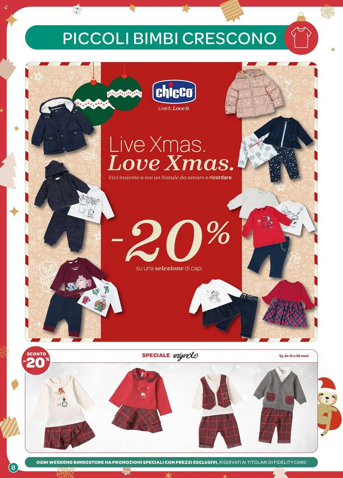 Volantino Bimbo Store da 30 novembre a 24 dicembre di 2023 - Pagina del volantino 8