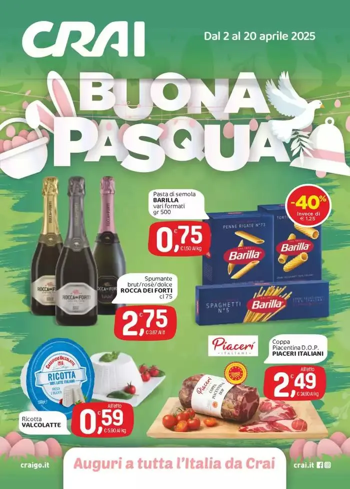 Buona Pasqua da 2 aprile a 20 aprile di 2025 - Pagina del volantino 1