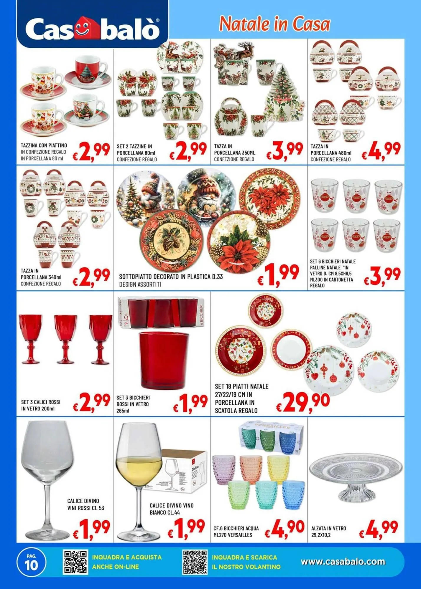 Volantino Casabalò da 10 dicembre a 24 dicembre di 2025 - Pagina del volantino 10