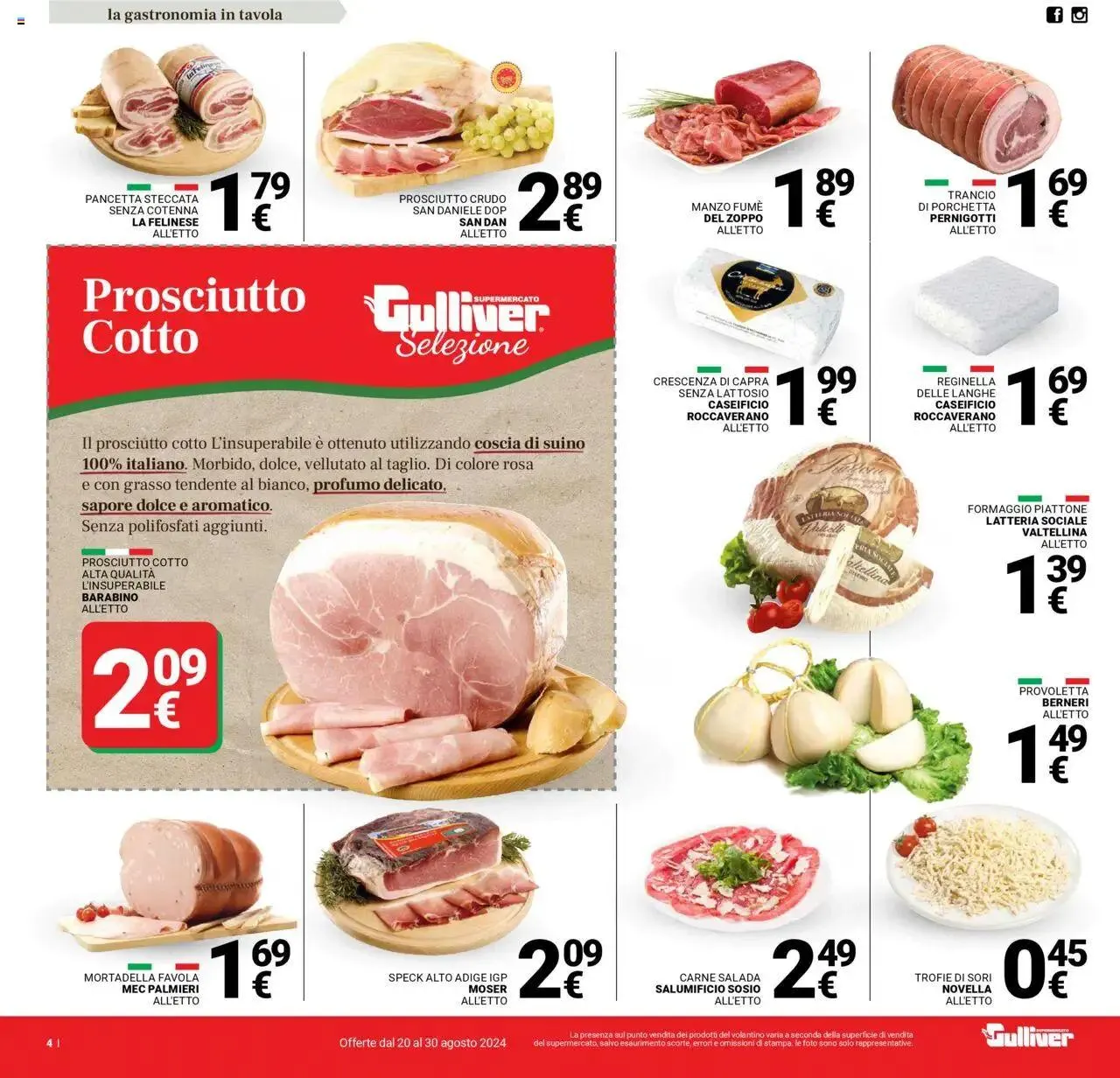 Volantino Gulliver da 20 agosto a 30 agosto di 2024 - Pagina del volantino 4