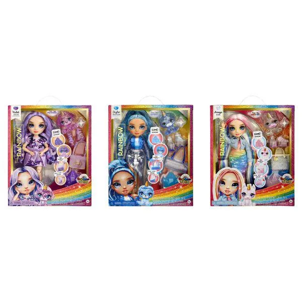Rainbow High Fashion Doll con Slime kit & Animale - Mga