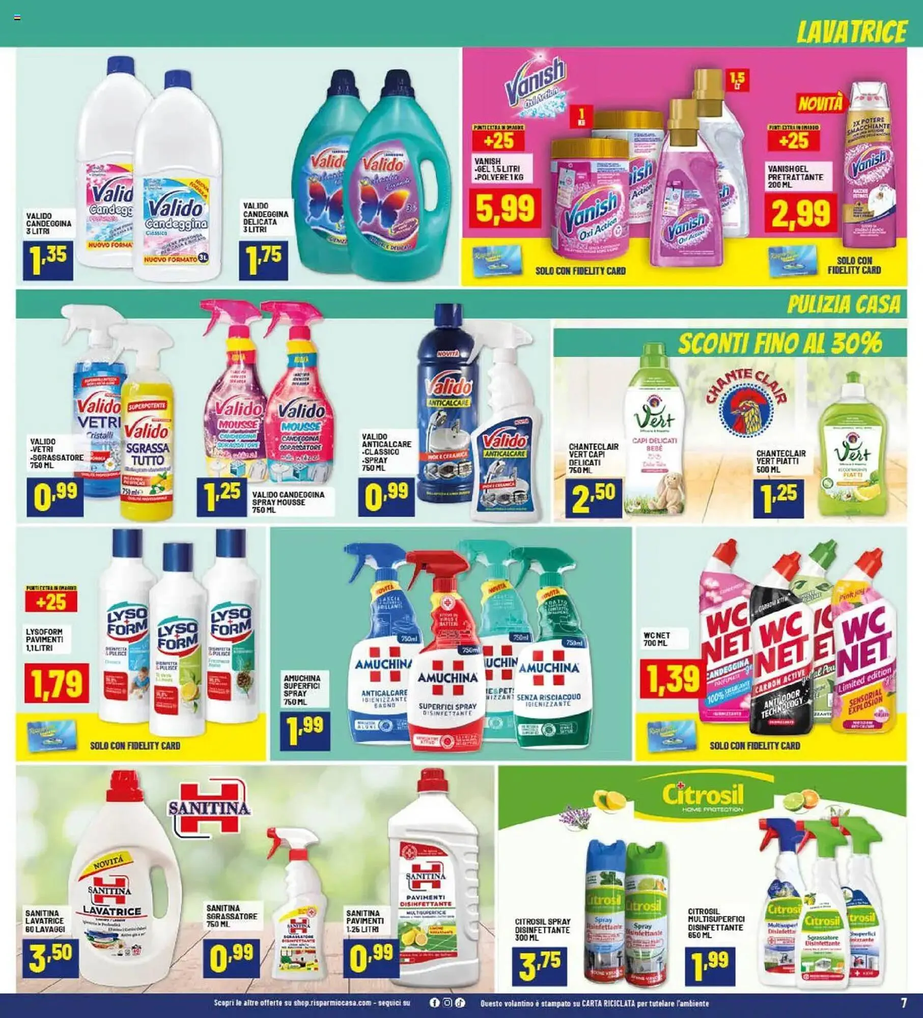 Volantino Risparmio Casa da 25 settembre a 12 ottobre di 2025 - Pagina del volantino 7