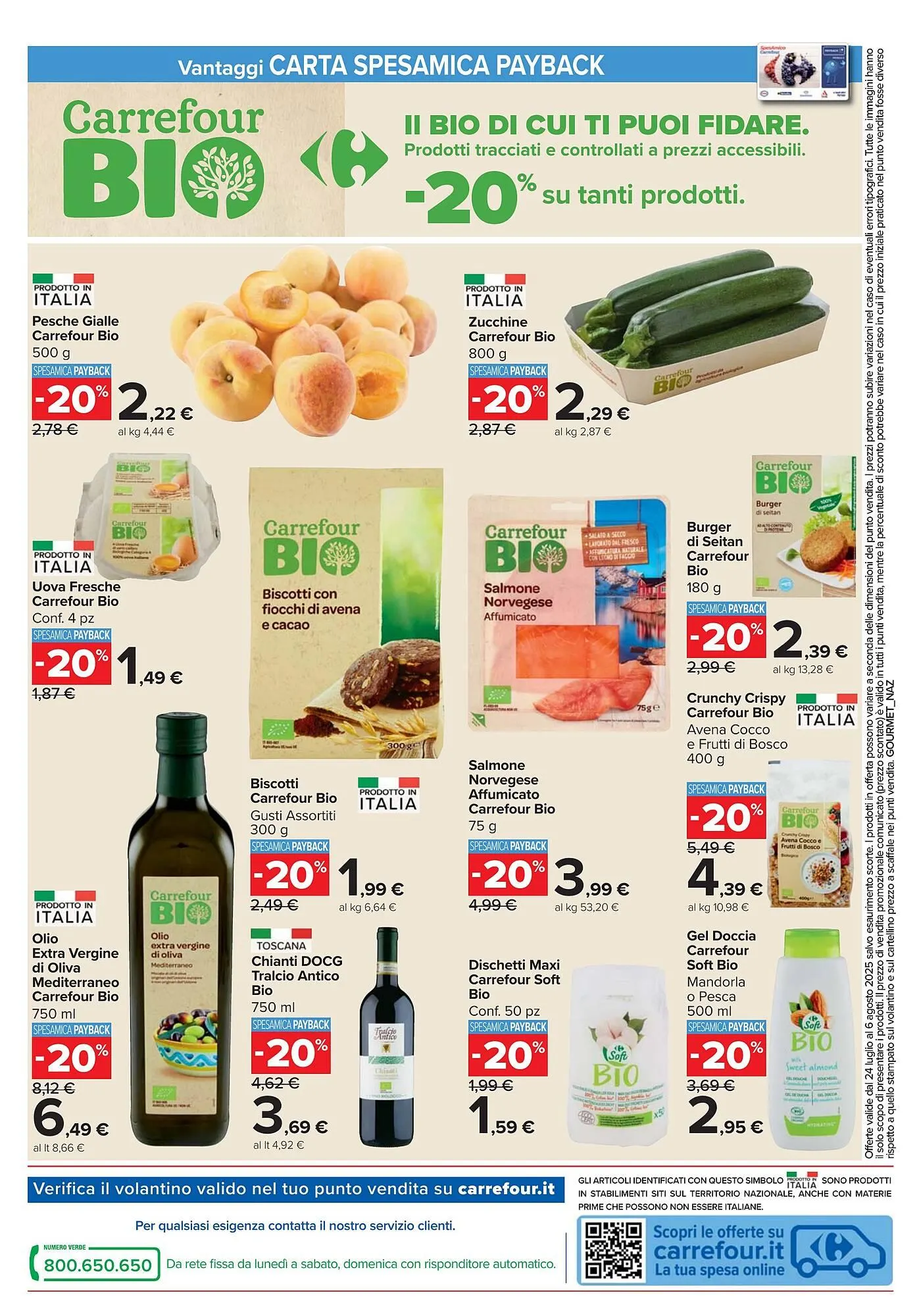 Volantino Carrefour Market da 24 luglio a 6 agosto di 2025 - Pagina del volantino 18