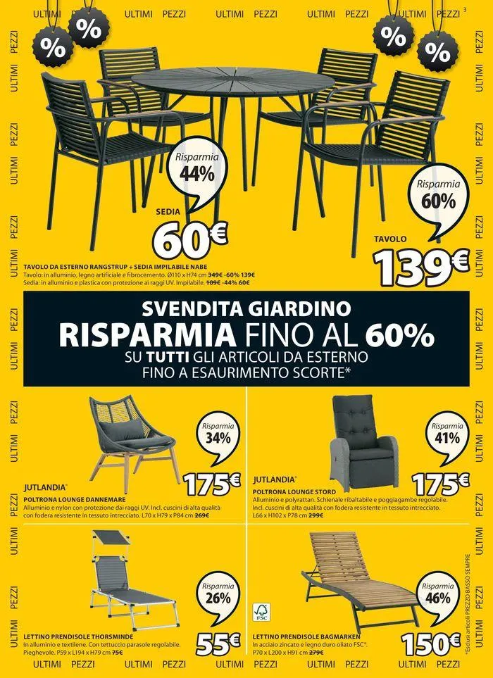 Svendita giardino da 1 agosto a 14 agosto di 2024 - Pagina del volantino 3