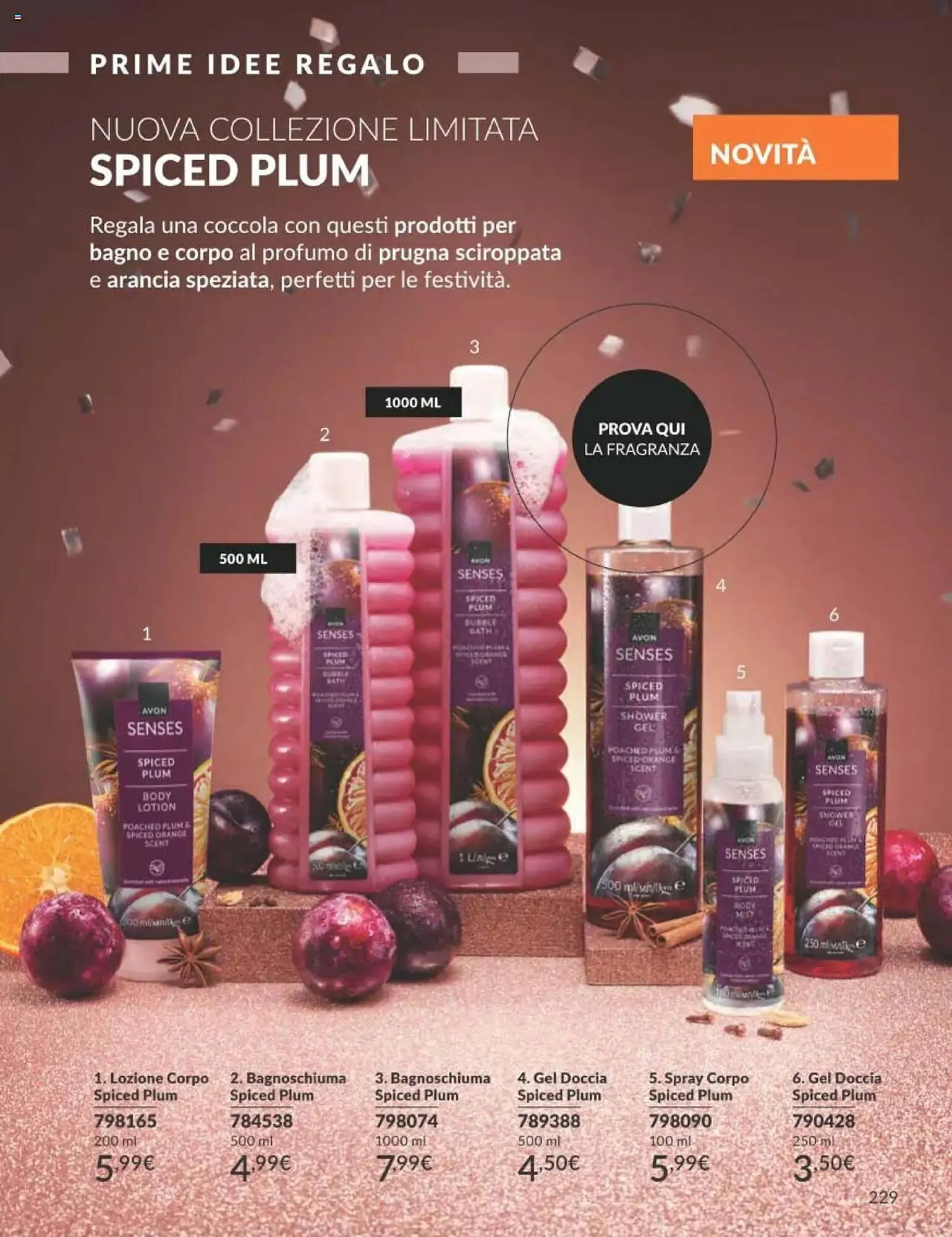 Catalogo Avon da 1 ottobre a 31 ottobre di 2025 - Pagina del volantino 229