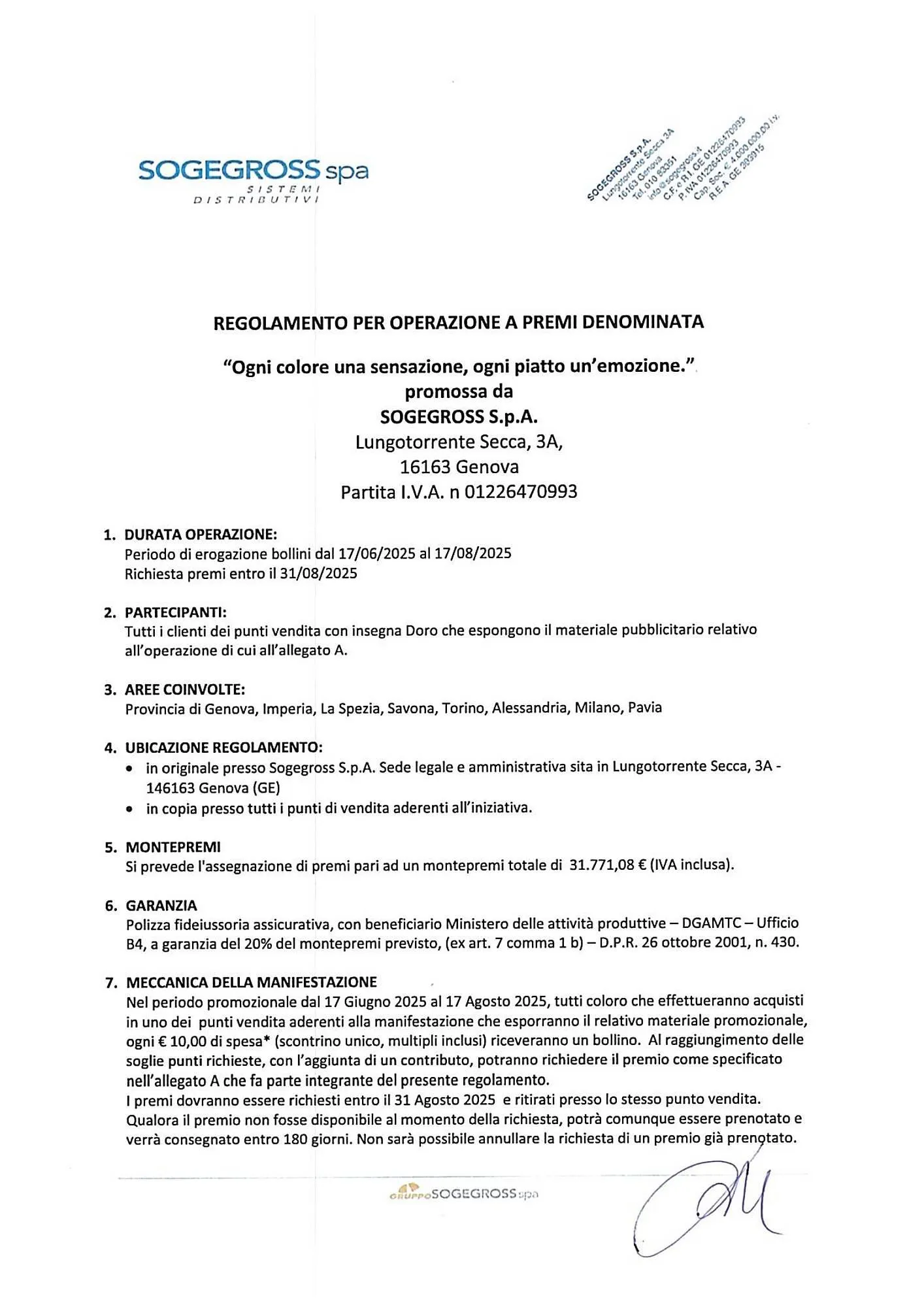 Volantino Doro Supermercati da 17 giugno a 17 luglio di 2025 - Pagina del volantino 8