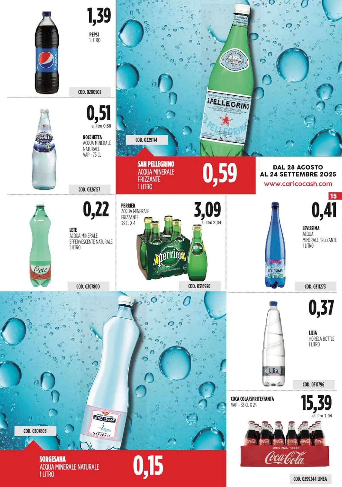 Volantino Carico Cash & Carry da 28 agosto a 24 settembre di 2025 - Pagina del volantino 15