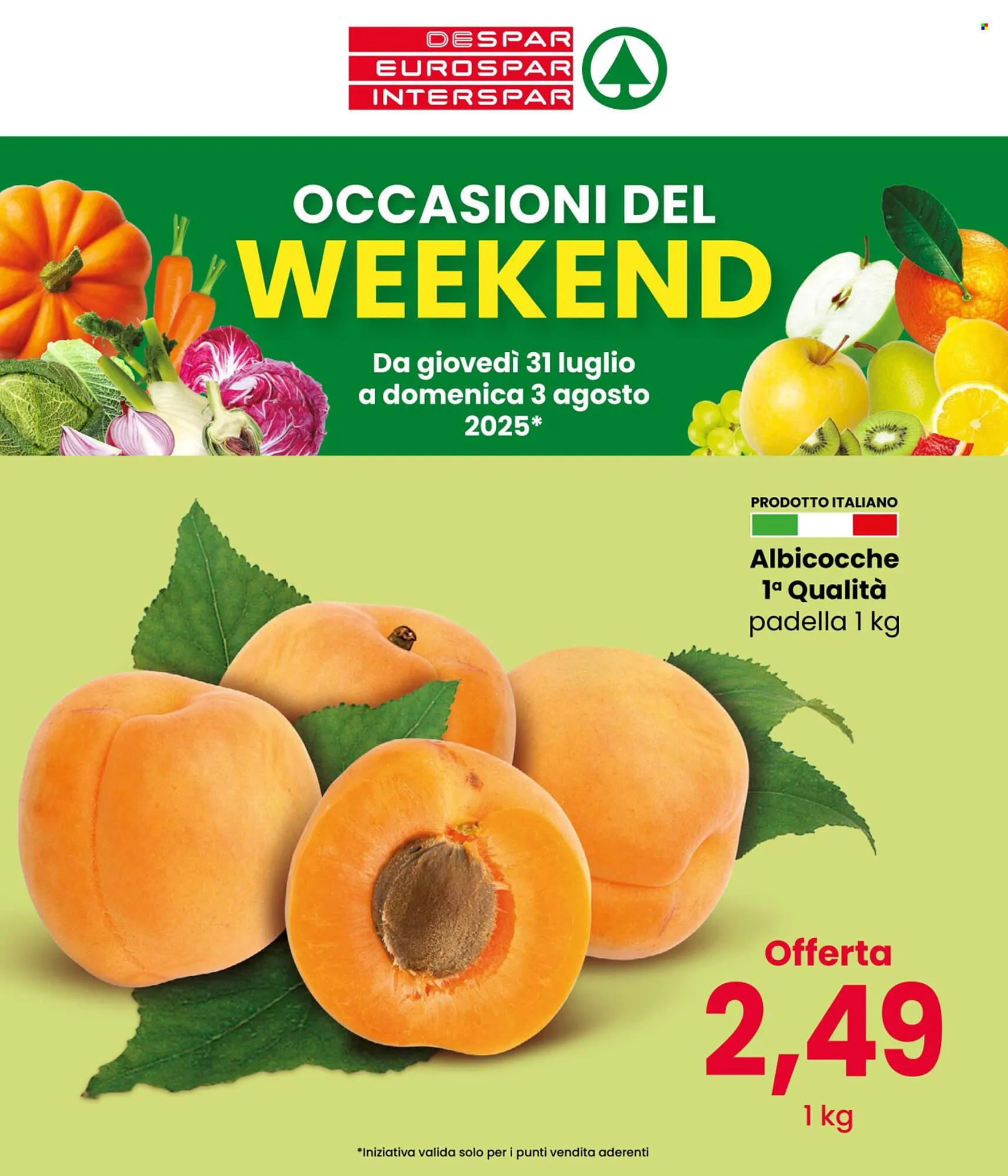 Volantino Despar da 31 luglio a 3 agosto di 2025 - Pagina del volantino 1