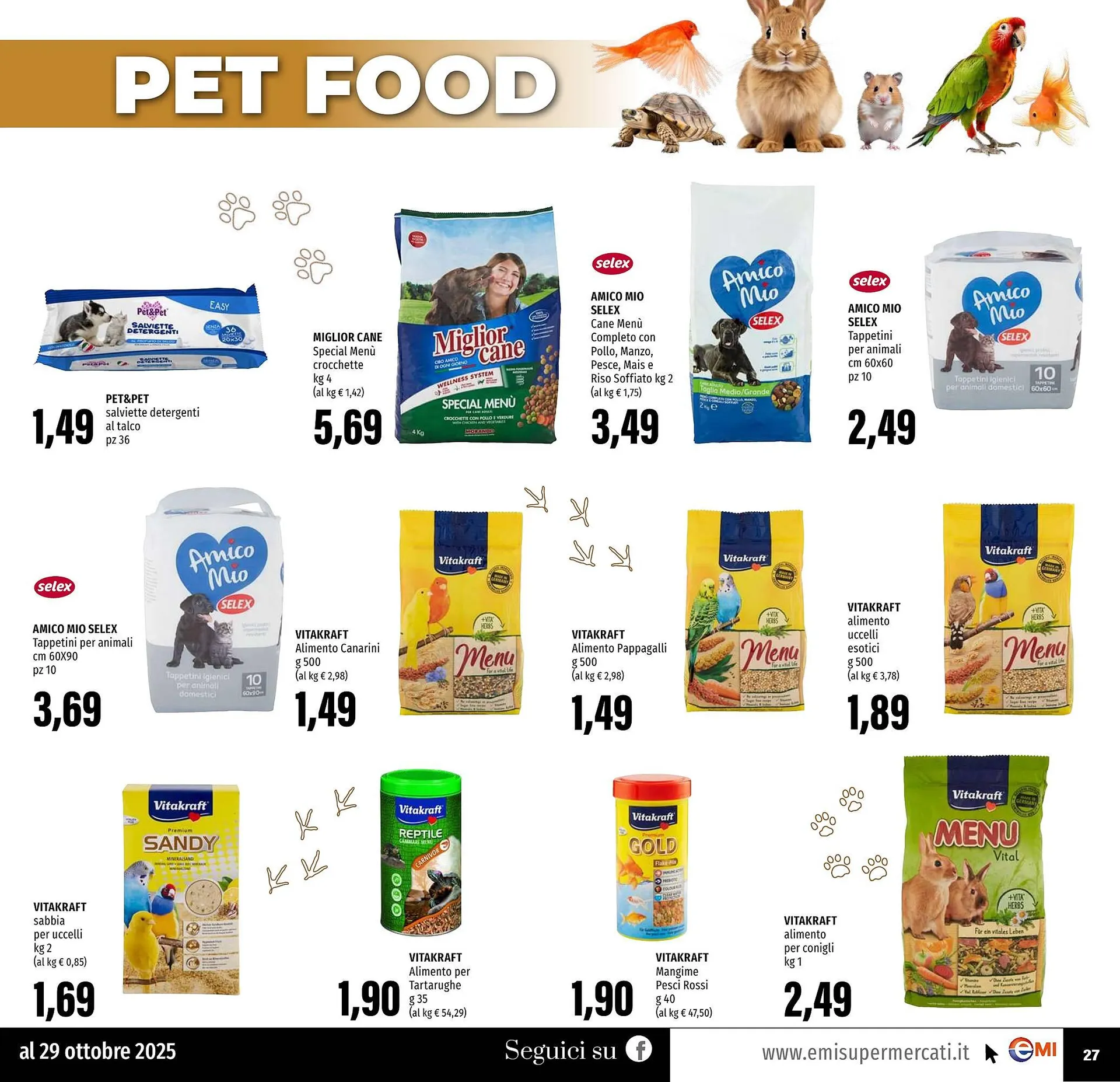 Volantino Emi Supermercati da 16 ottobre a 29 ottobre di 2025 - Pagina del volantino 27