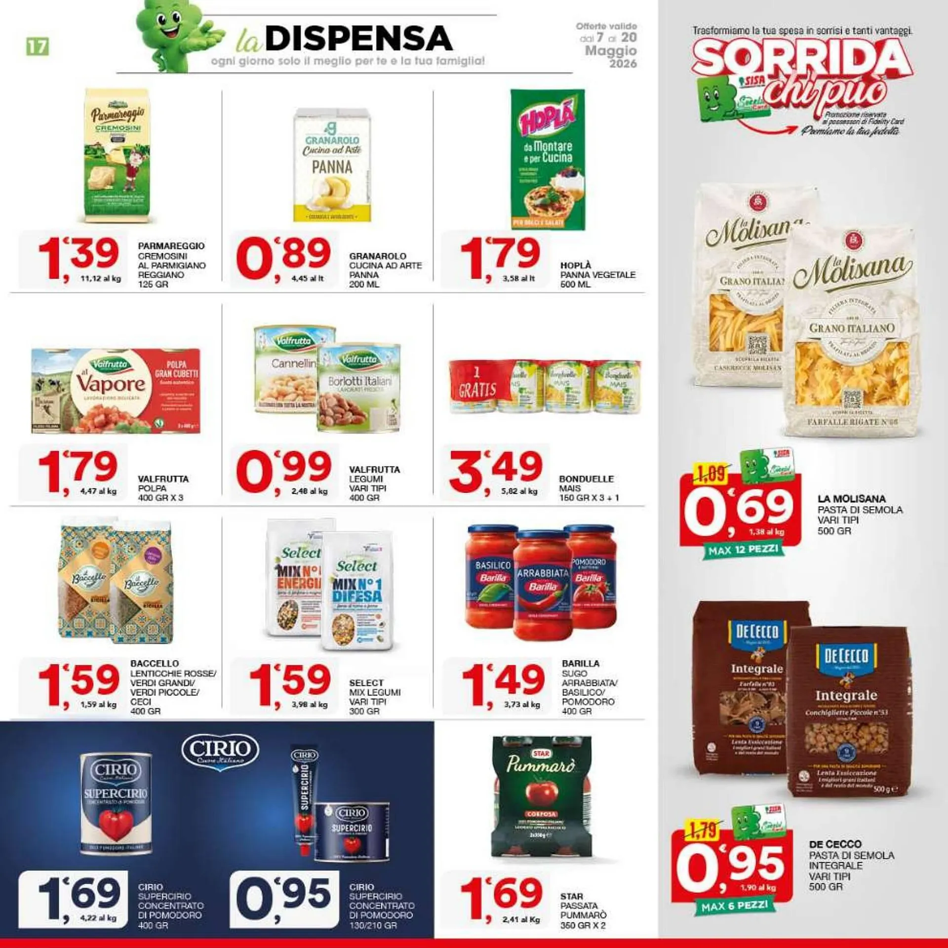 Volantino Sisa da 7 maggio a 20 maggio di 2026 - Pagina del volantino 17
