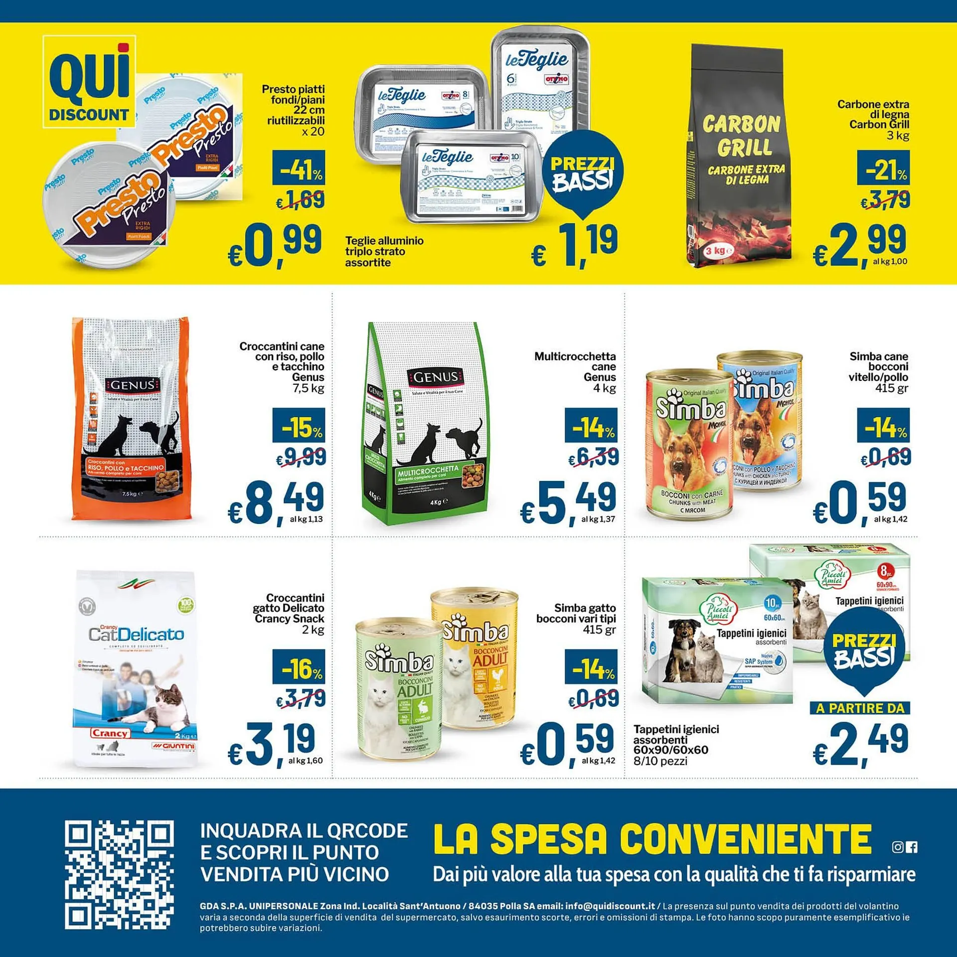 Volantino Qui Discount da 29 luglio a 17 agosto di 2025 - Pagina del volantino 12