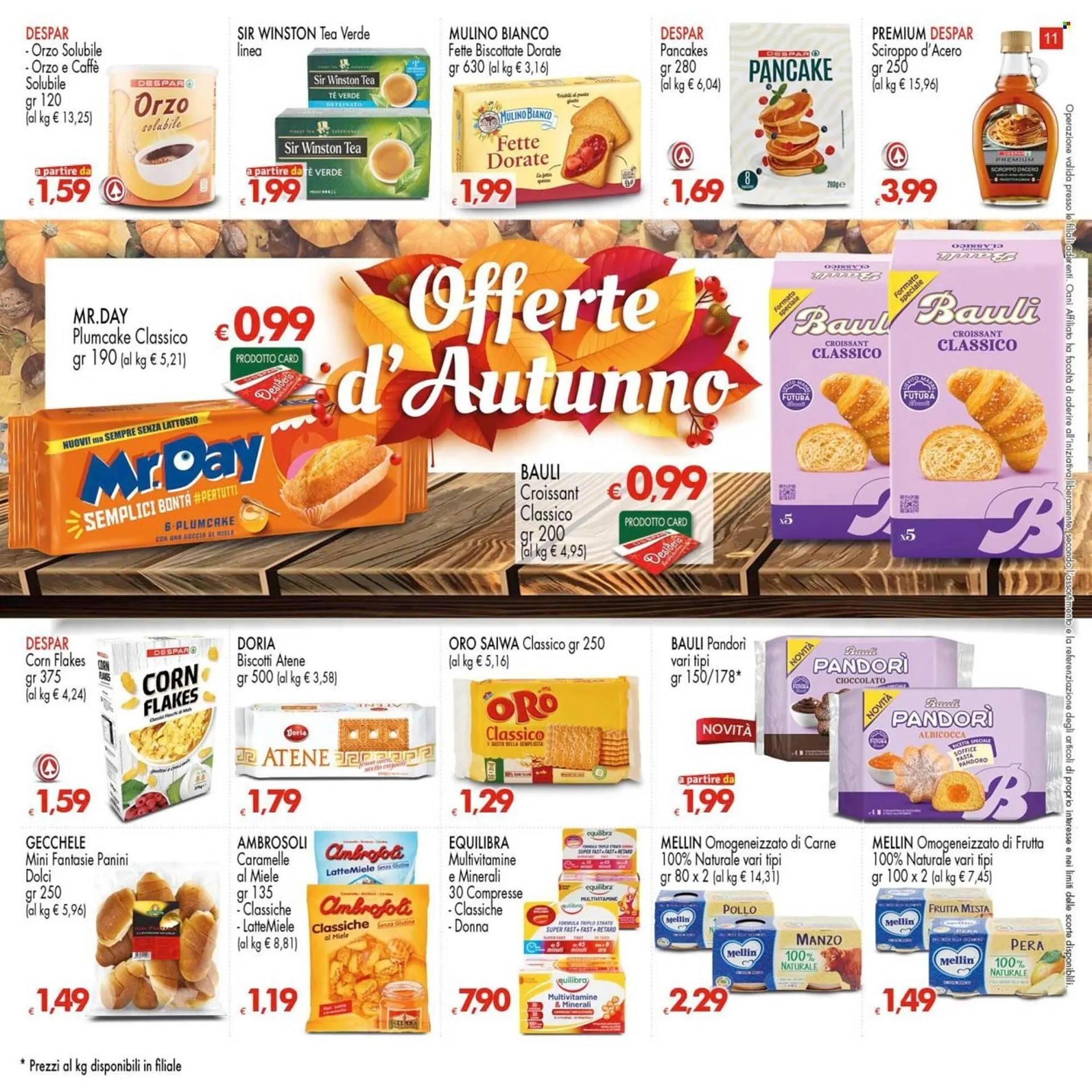 Volantino Despar da 9 ottobre a 22 ottobre di 2025 - Pagina del volantino 11