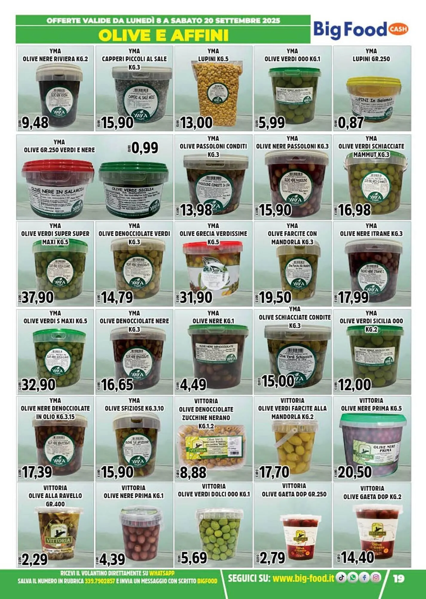Volantino Big Food da 8 settembre a 20 settembre di 2025 - Pagina del volantino 19