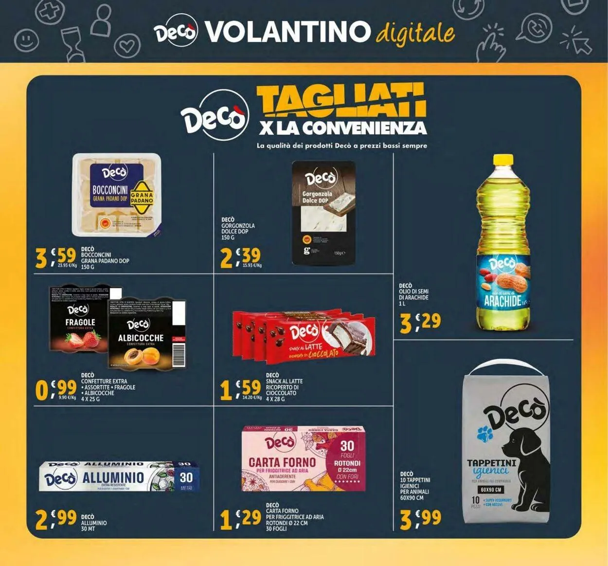 Deco Volantino attuale da 15 dicembre a 29 dicembre di 2025 - Pagina del volantino 44