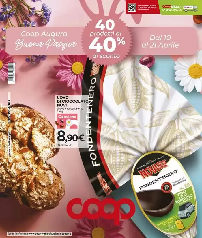 40 prodotti al 40% di sconto da 10 aprile a 21 aprile di 2025 - Pagina del volantino 1