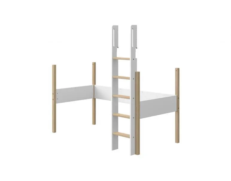 FLEXA NOR kit di trasformazione gambe e scaletta per letto sopraelevato h 184