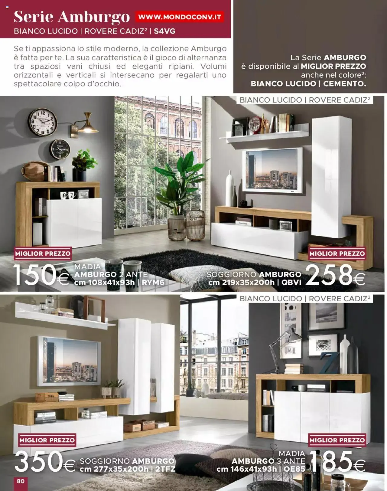 Volantino Mondo Convenienza da 1 ottobre a 31 dicembre di 2023 - Pagina del volantino 82