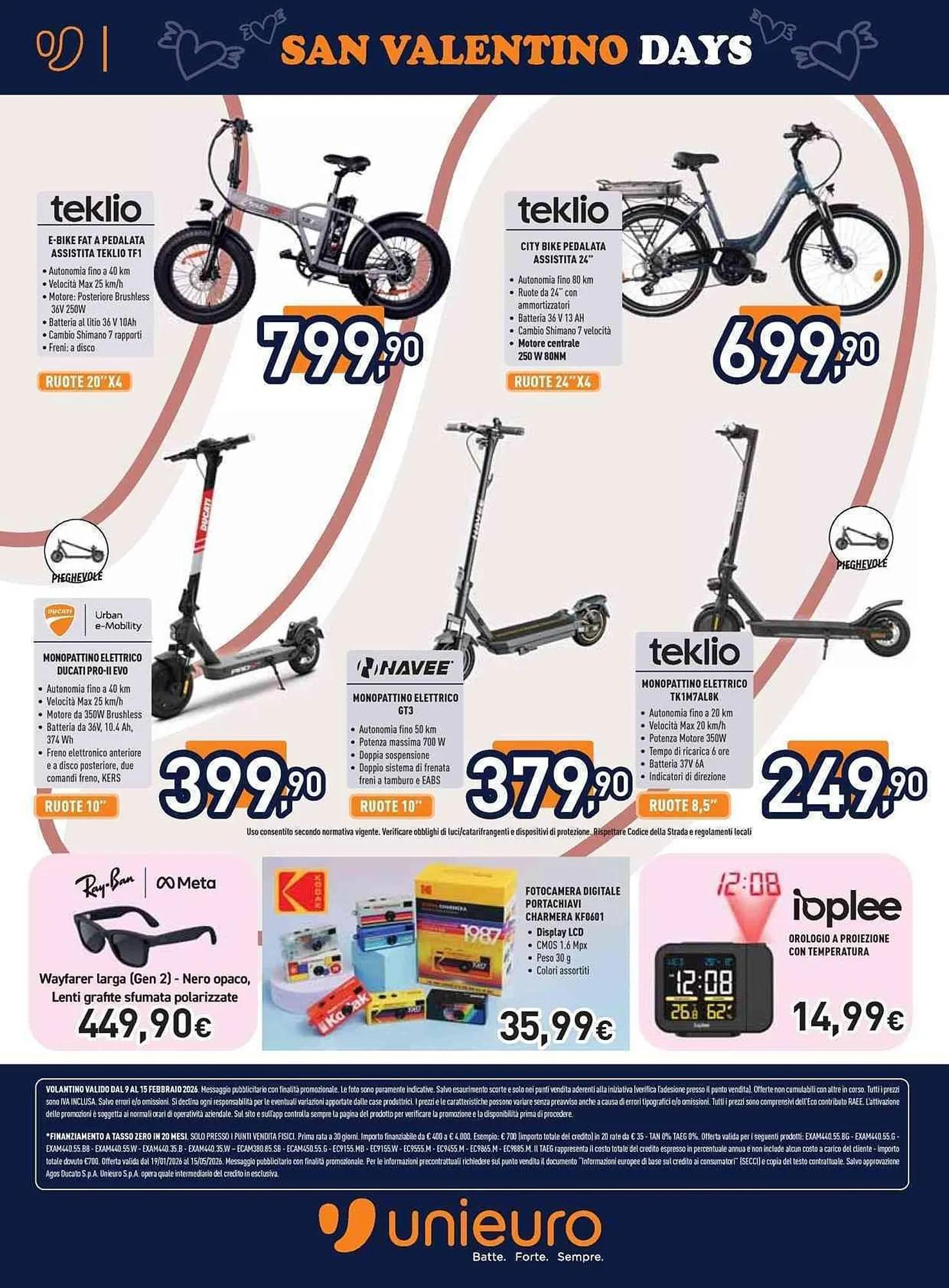 Volantino Unieuro da 9 febbraio a 15 febbraio di 2026 - Pagina del volantino 12