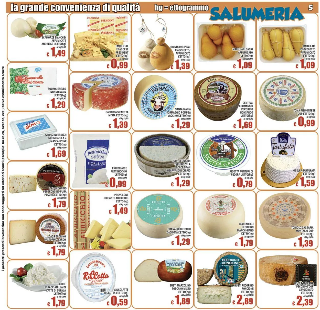 Top Supermercati Volantino attuale da 18 dicembre a 1 gennaio di 2026 - Pagina del volantino 5