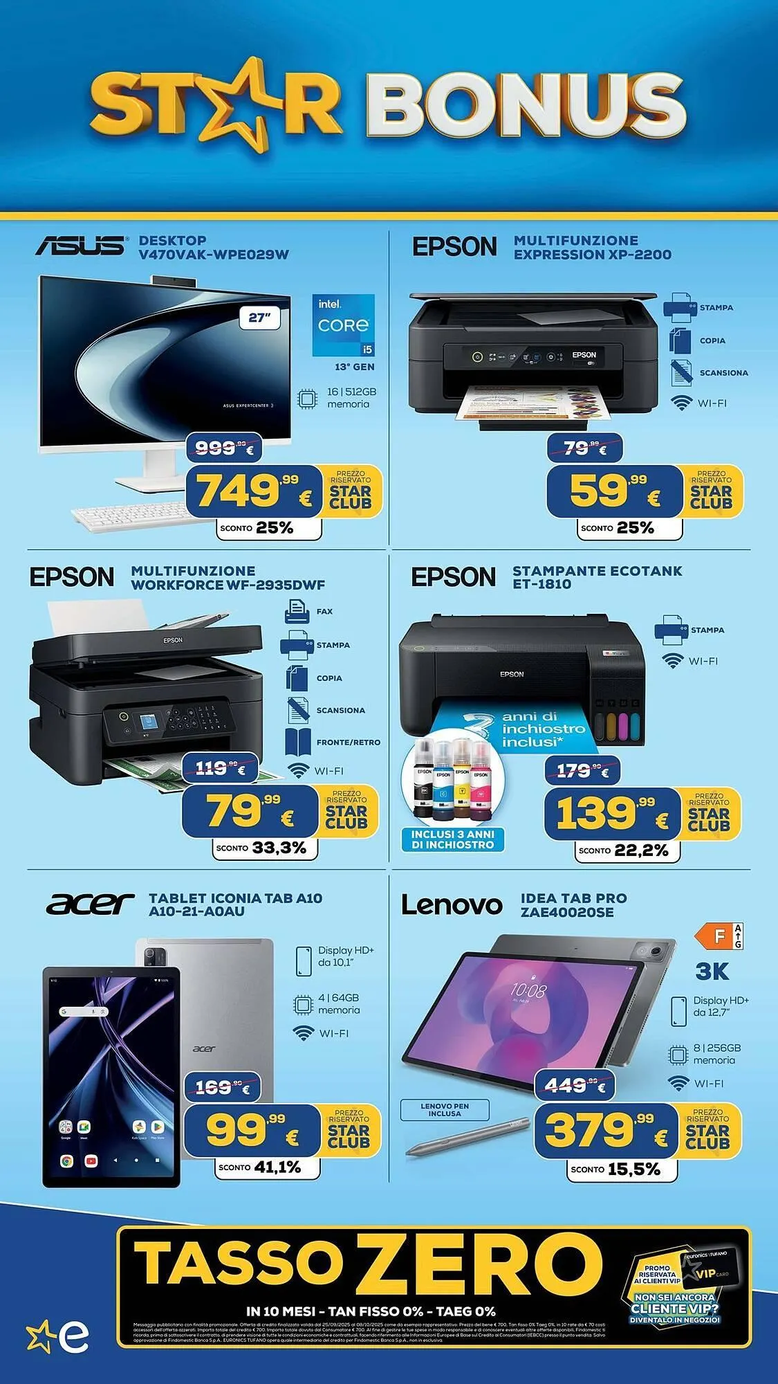 Volantino Euronics da 26 settembre a 8 ottobre di 2025 - Pagina del volantino 56