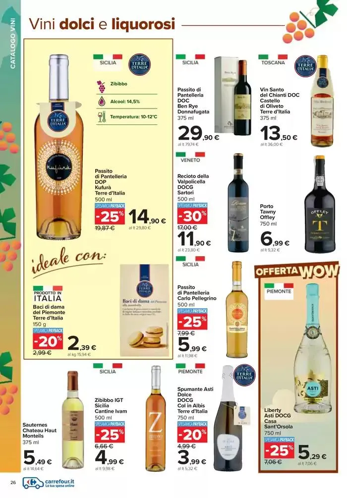 Catalogo Vini da 7 ottobre a 10 novembre di 2024 - Pagina del volantino 26