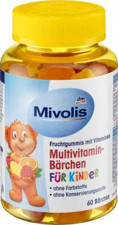 Orsetti multivitaminici per bambini, 60 pz