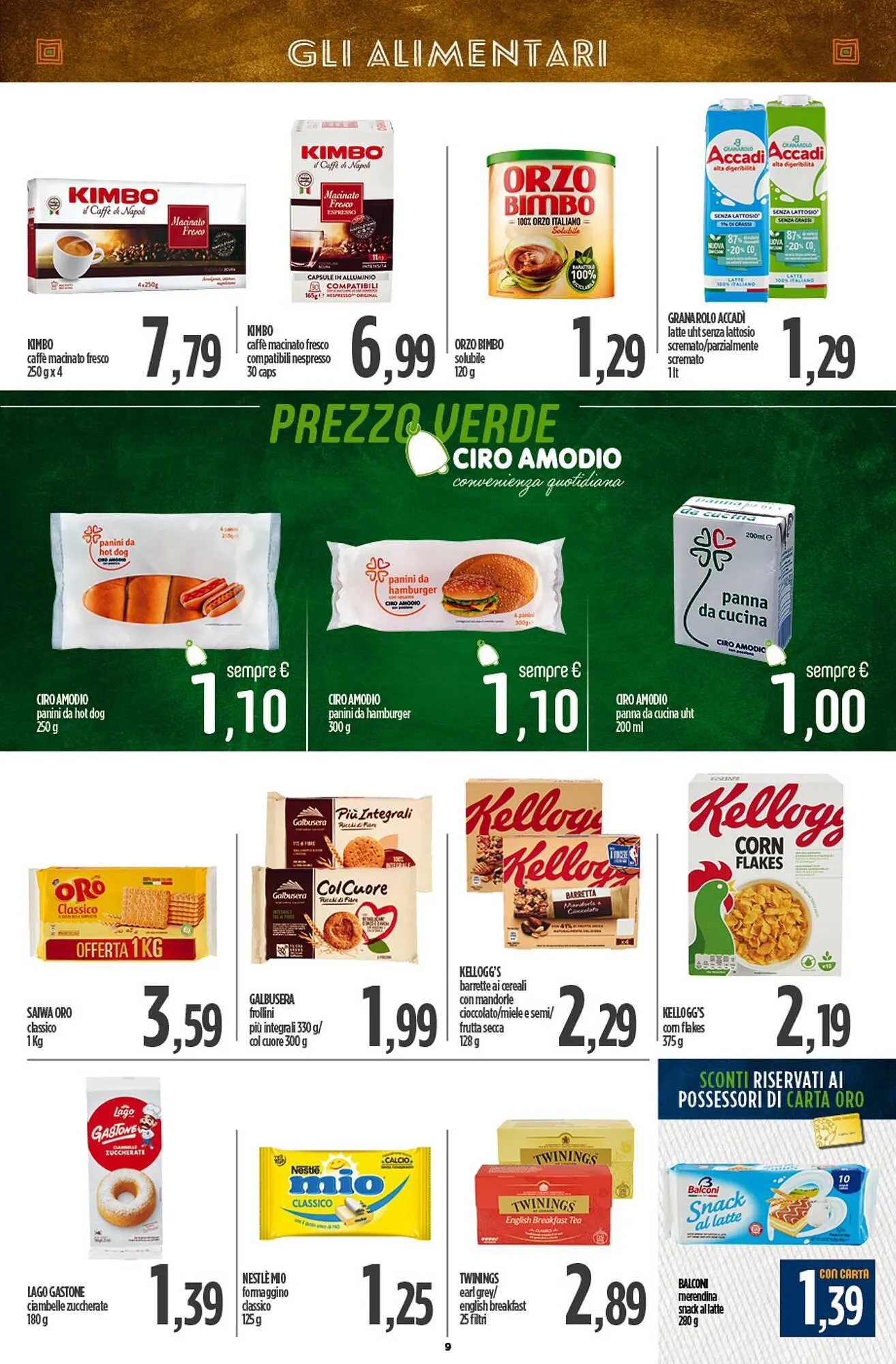Volantino Ciro Amodio da 26 settembre a 5 ottobre di 2023 - Pagina del volantino 9