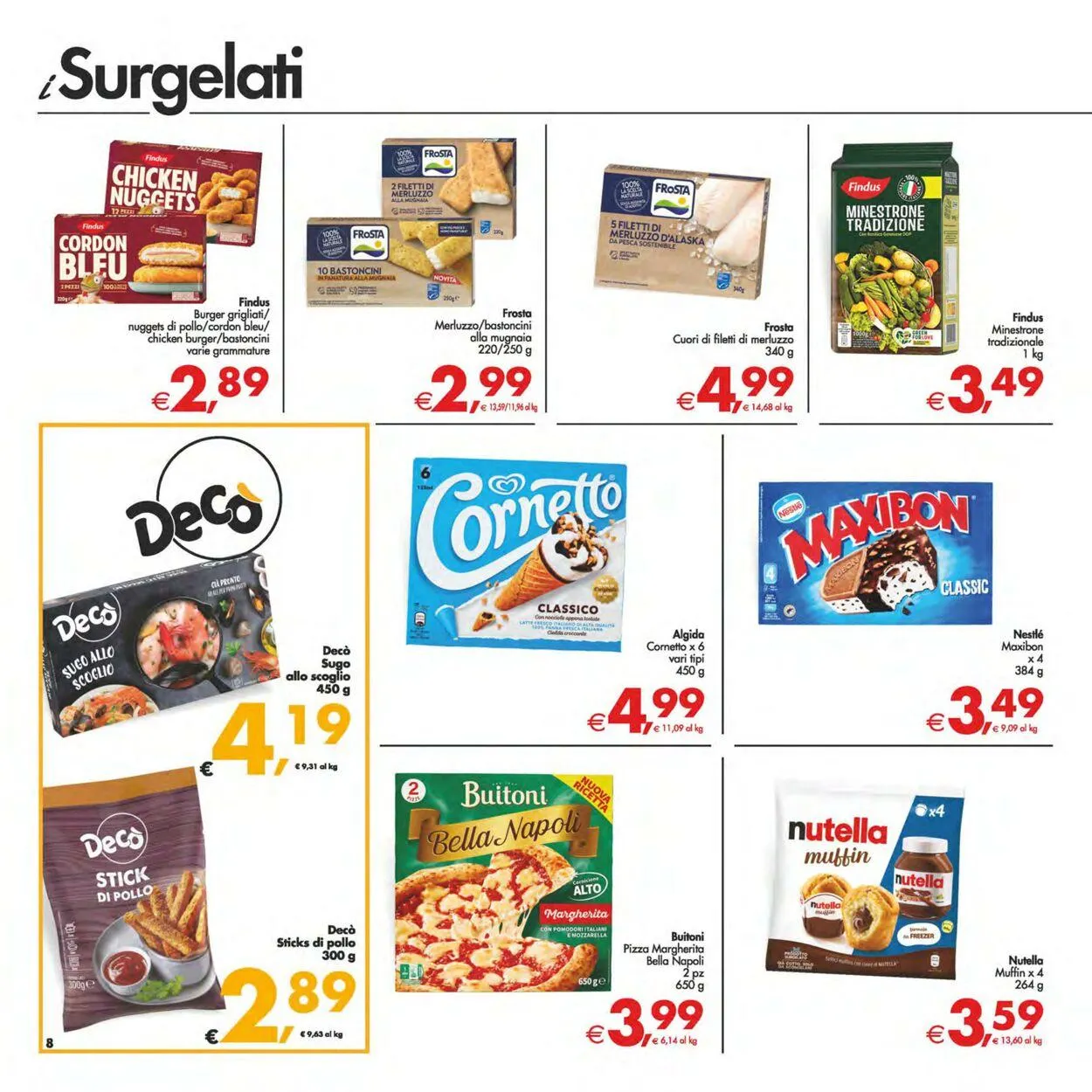 Deco Volantino attuale da 24 ottobre a 3 novembre di 2025 - Pagina del volantino 8
