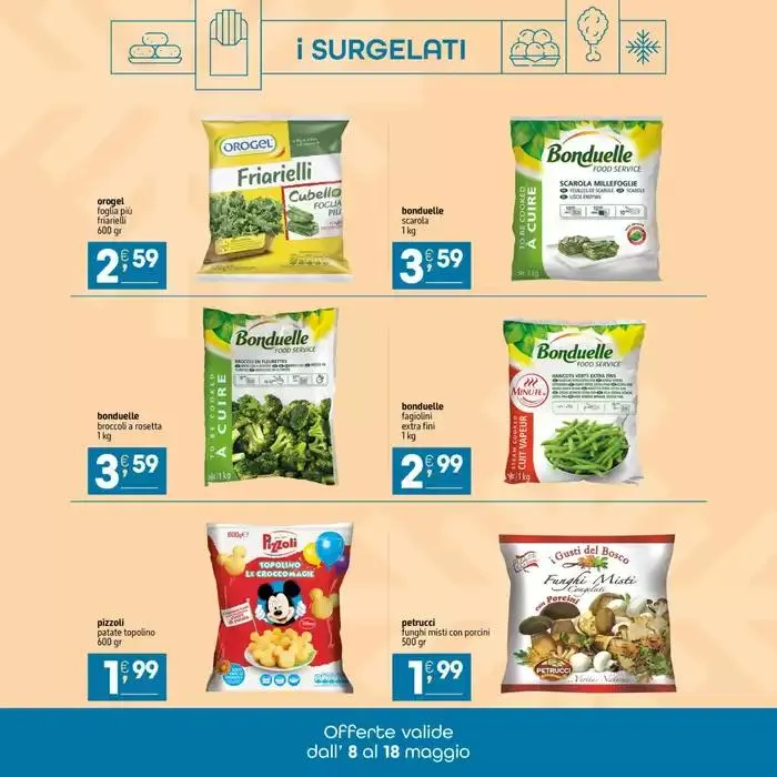 Prezzi Congelati da 8 maggio a 18 maggio di 2025 - Pagina del volantino 8