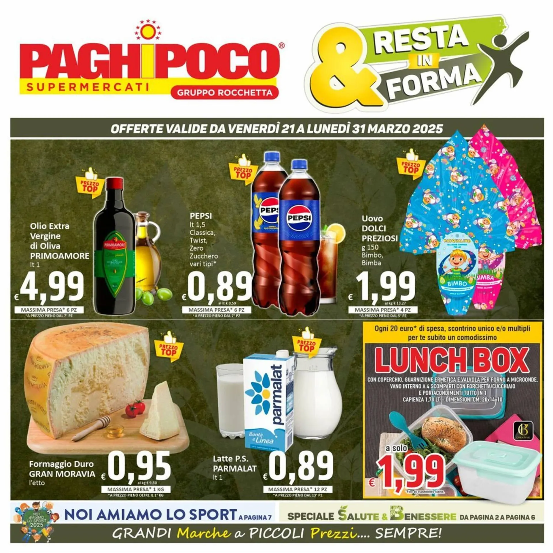 Volantino Paghi Poco da 21 marzo a 31 marzo di 2025 - Pagina del volantino 1