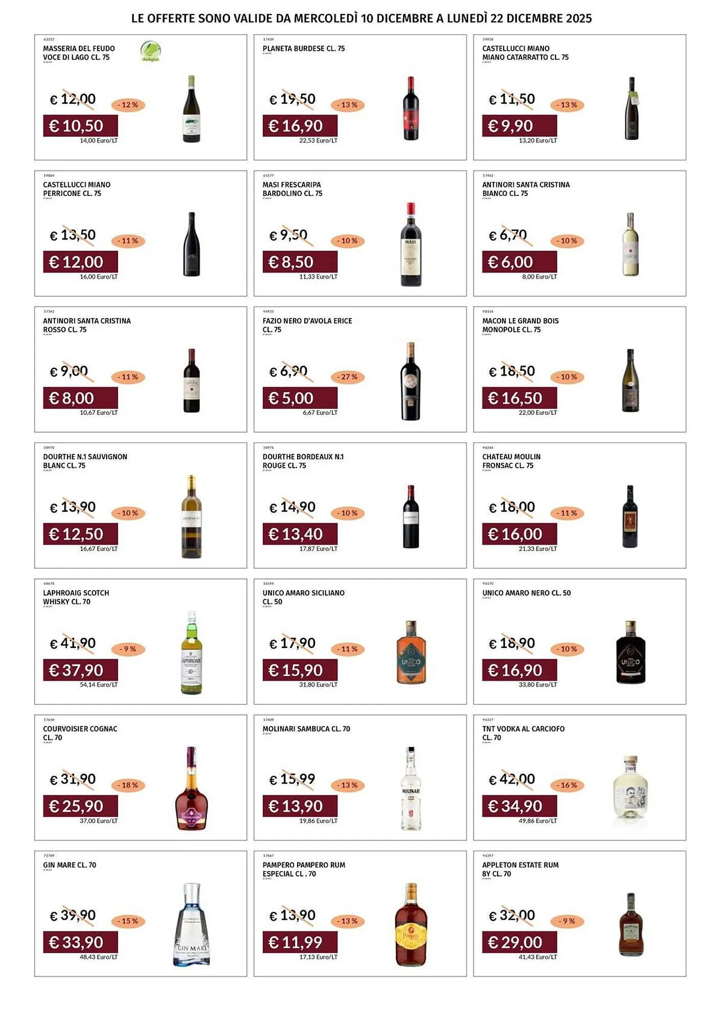 Volantino Prezzemolo e Vitale da 11 dicembre a 22 dicembre di 2025 - Pagina del volantino 44