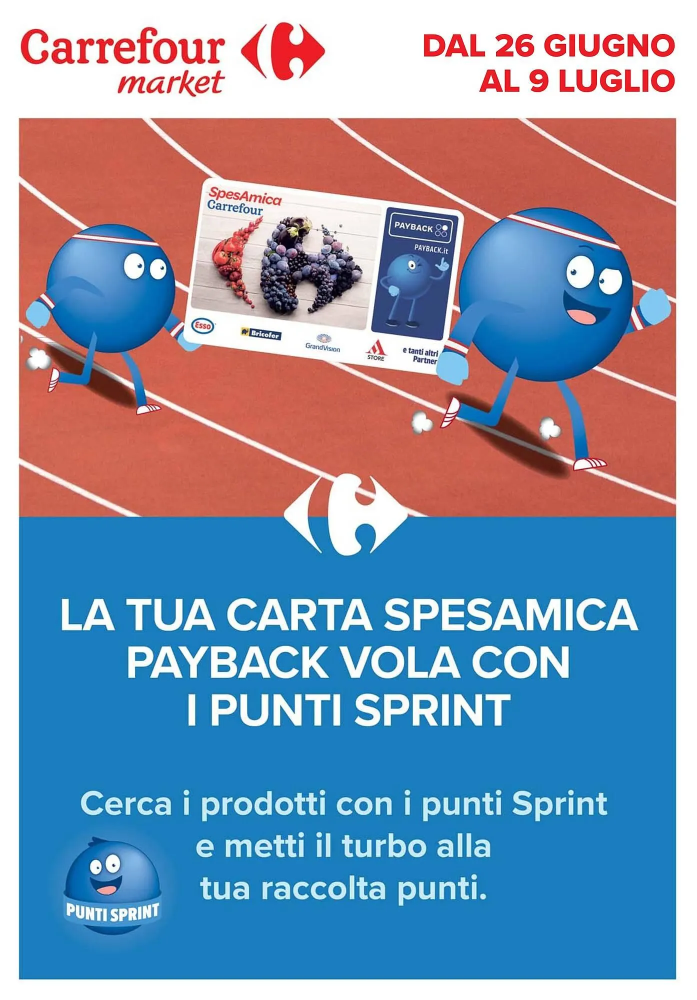 Volantino Carrefour Market da 26 giugno a 9 luglio di 2025 - Pagina del volantino 1
