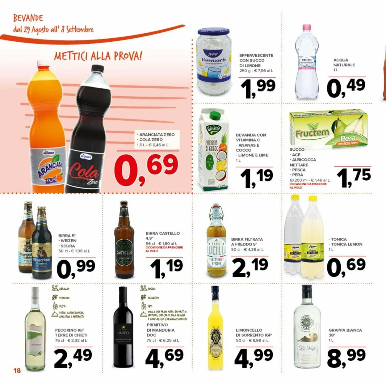 Todis Volantino attuale da 4 settembre a 18 settembre di 2024 - Pagina del volantino 18