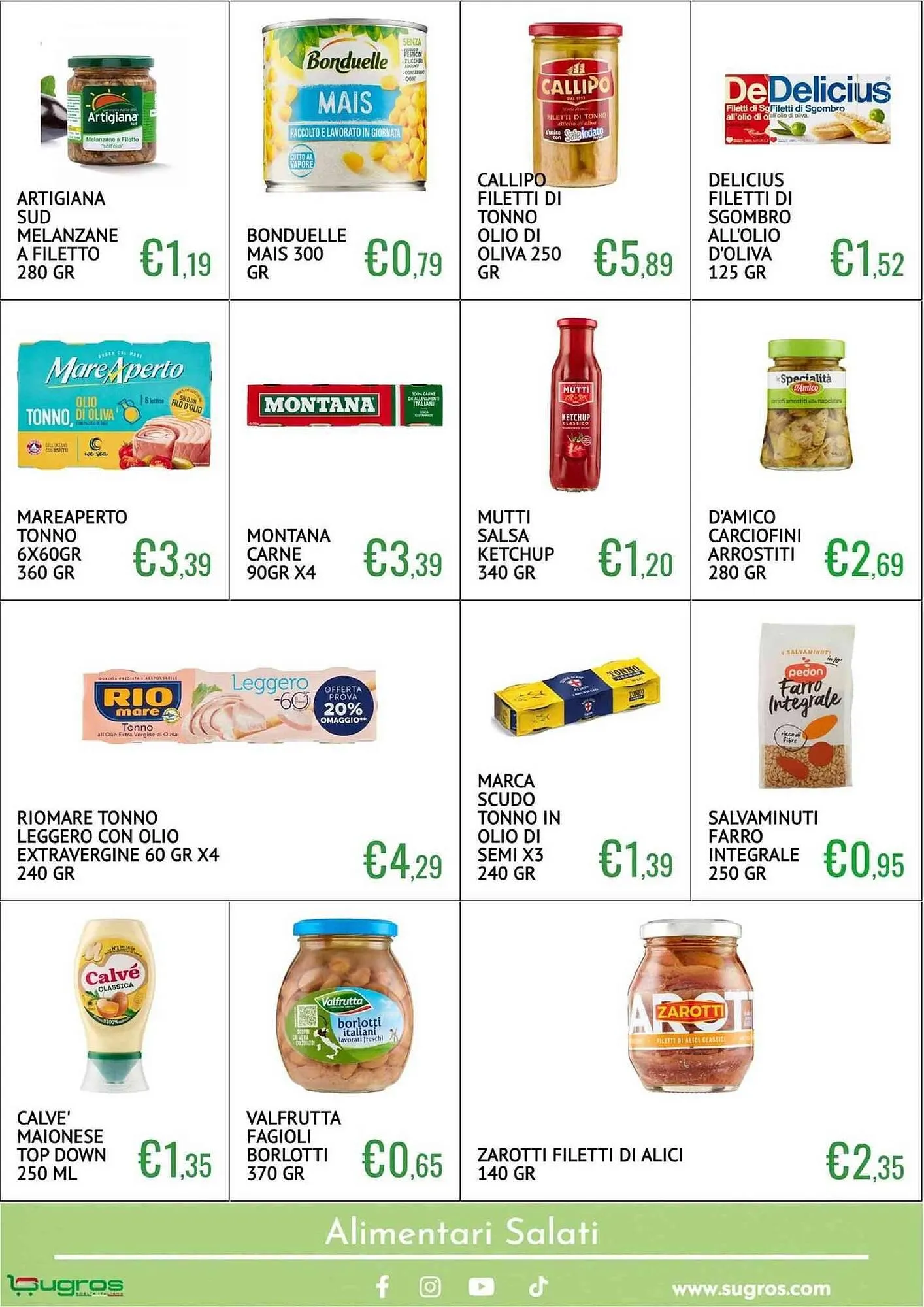 Volantino Sugros da 10 maggio a 30 maggio di 2026 - Pagina del volantino 22