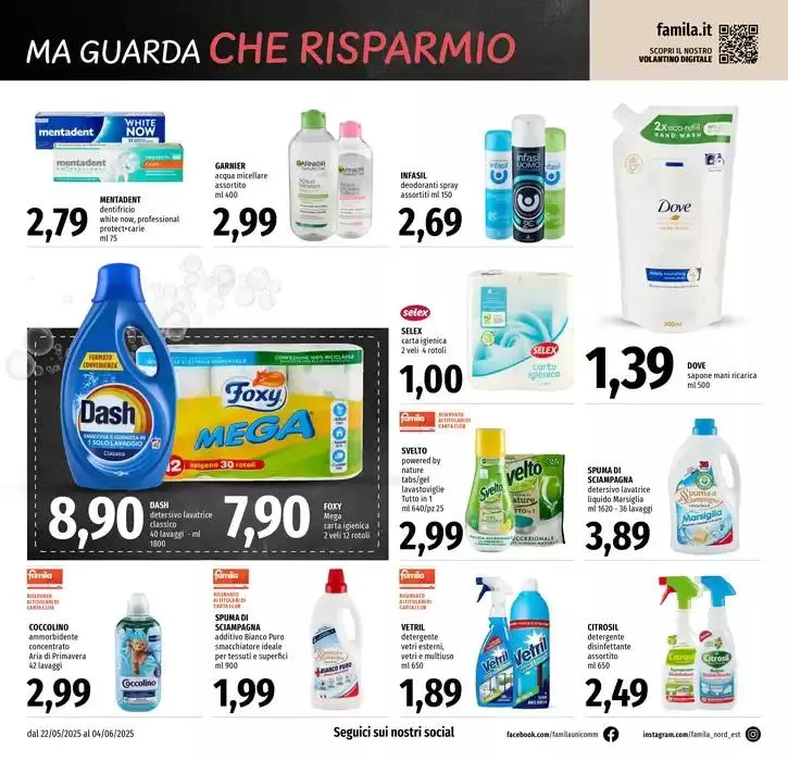 Tanti prodotti a 1,00 1,50 2,00 da 22 maggio a 4 giugno di 2025 - Pagina del volantino 22