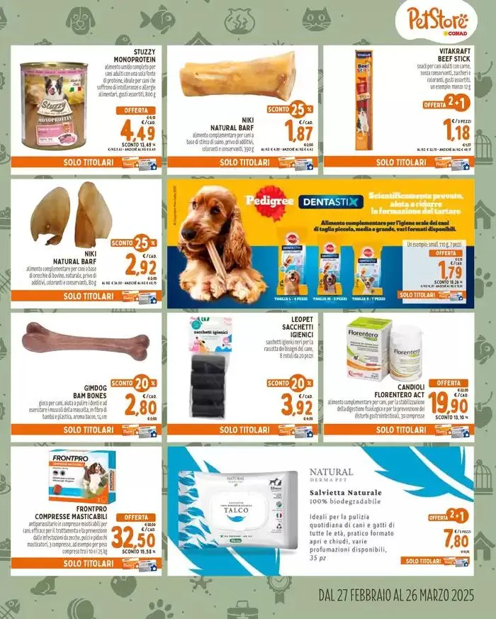 IN PRIMAVERA ALCUNI AMORI FIORISCONO, ALTRI ABBAIANO. da 27 febbraio a 26 marzo di 2025 - Pagina del volantino 3