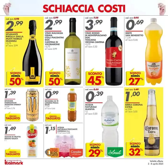 Schiaccia costi da 2 aprile a 8 aprile di 2025 - Pagina del volantino 6