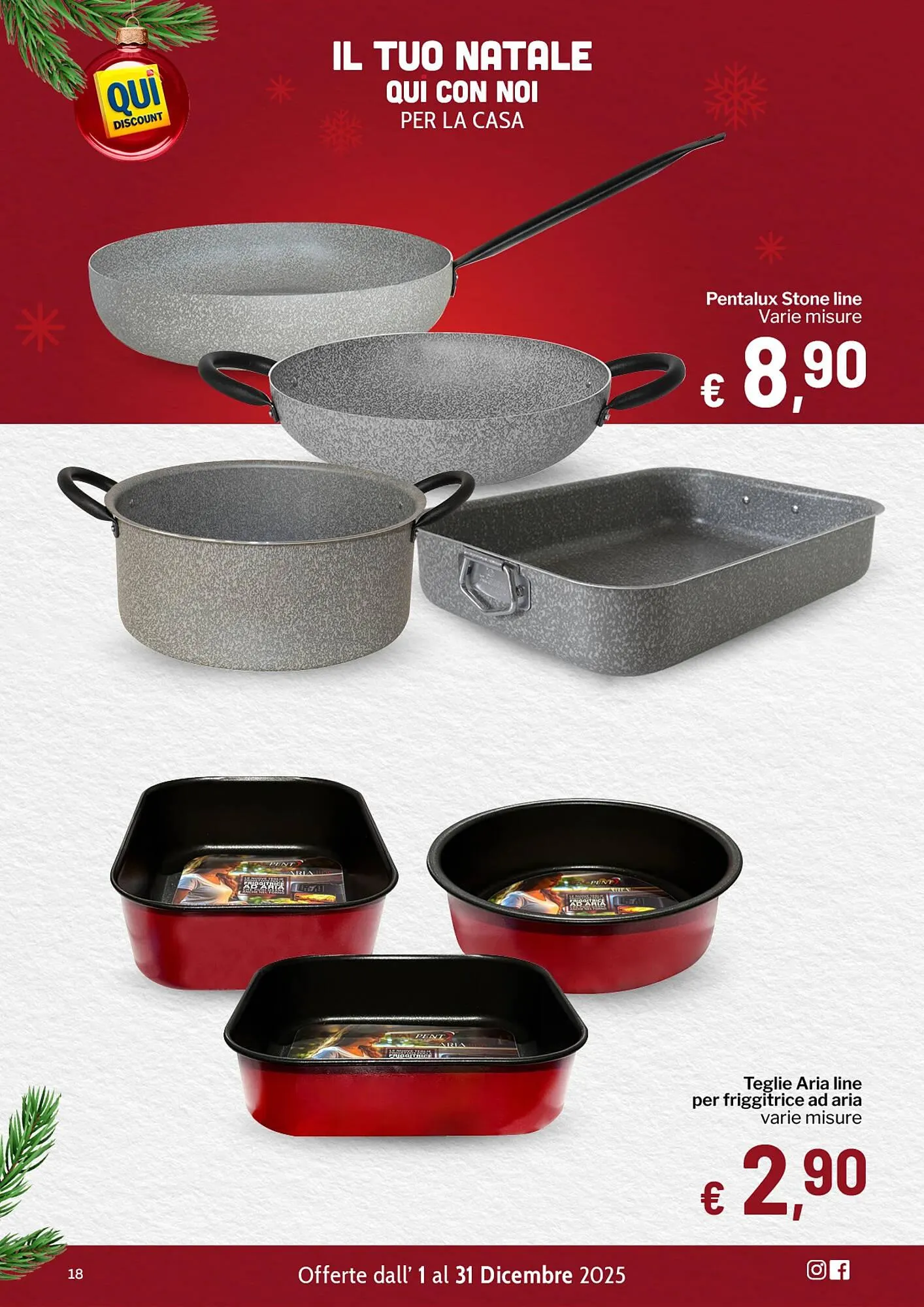 Volantino Qui Discount da 2 dicembre a 31 dicembre di 2025 - Pagina del volantino 18