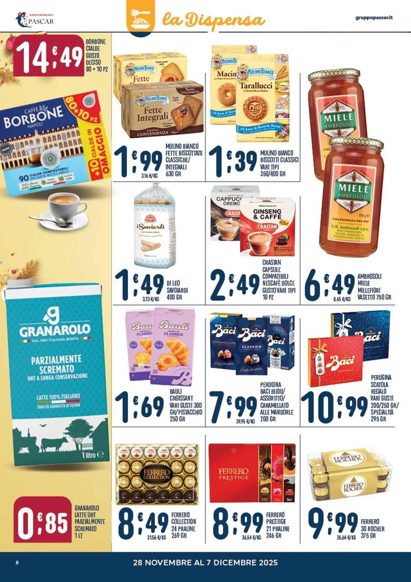 Volantino Gruppo Pascar da 28 novembre a 7 dicembre di 2025 - Pagina del volantino 8