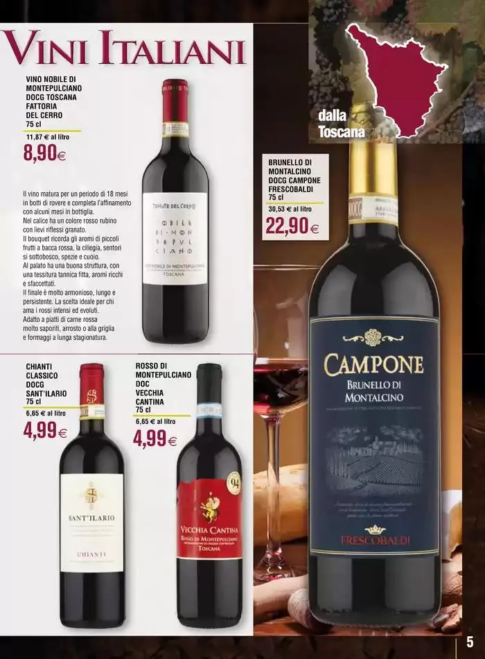 Selezione di vini italiani da 23 aprile a 21 maggio di 2025 - Pagina del volantino 5