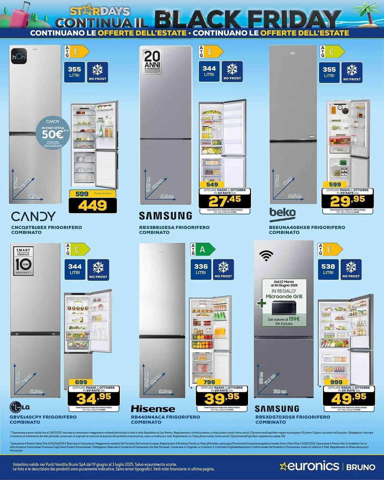 Volantino Euronics da 19 giugno a 3 luglio di 2025 - Pagina del volantino 19