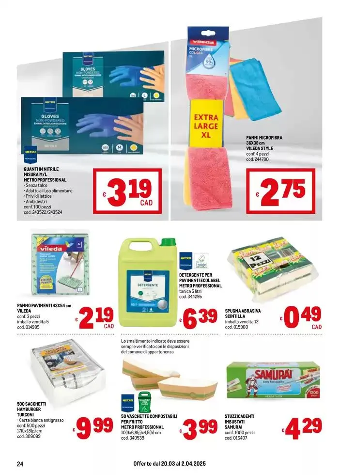 Offerte per te -Area 1 da 20 marzo a 2 aprile di 2025 - Pagina del volantino 24