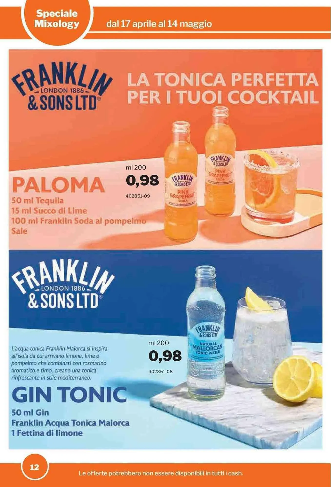 Volantino SoGeGross da 23 aprile a 14 maggio di 2024 - Pagina del volantino 12