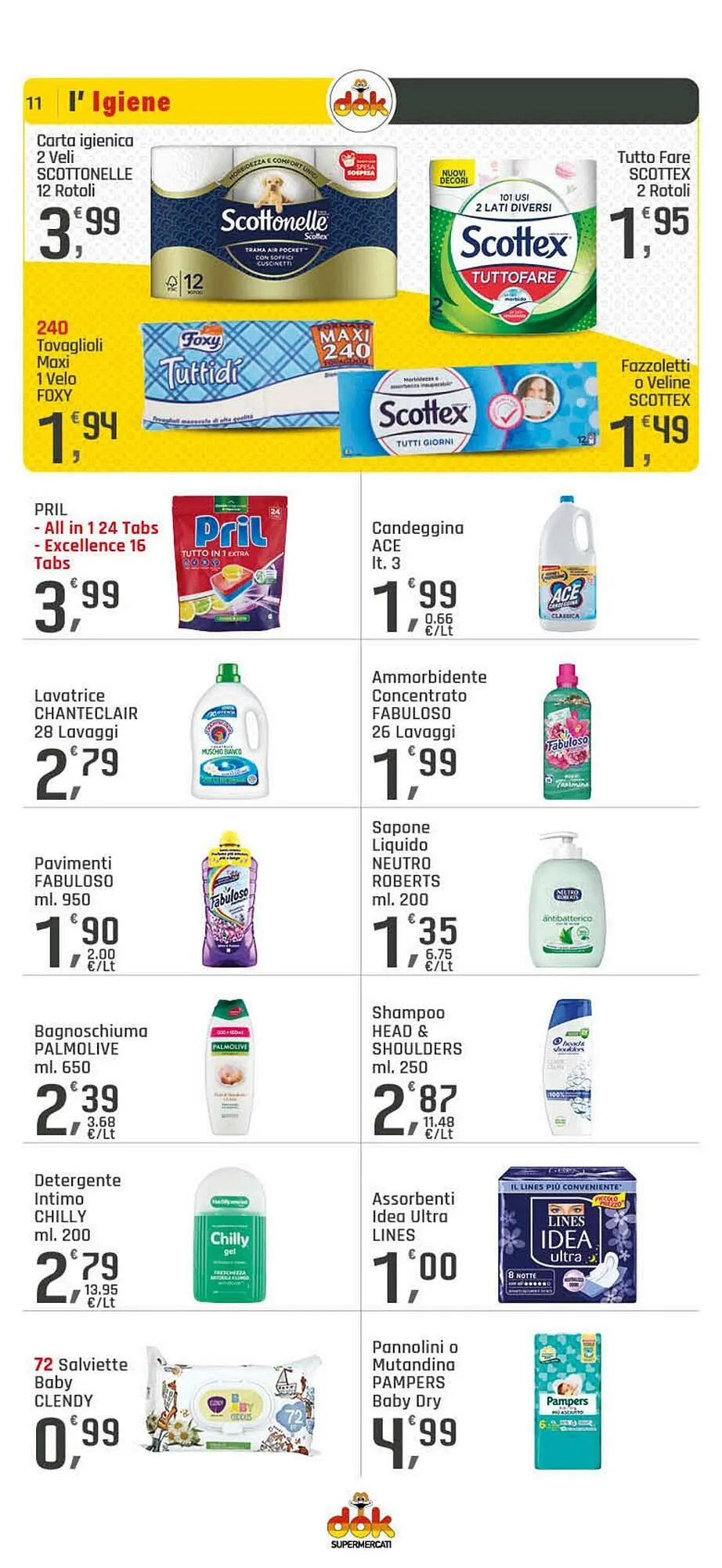 Volantino Supermercati Dok da 13 febbraio a 26 febbraio di 2025 - Pagina del volantino 11