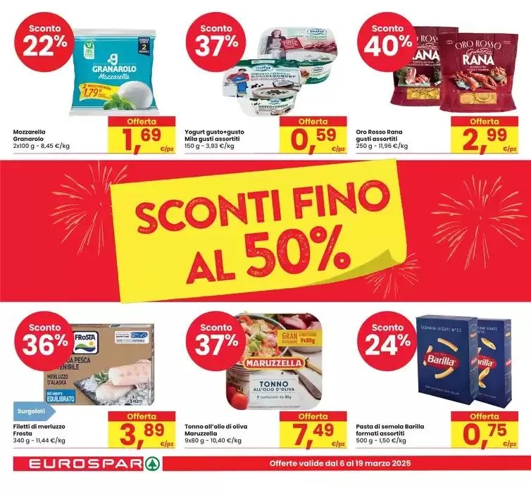 Sconti fino al 50%  da 6 marzo a 19 marzo di 2025 - Pagina del volantino 2