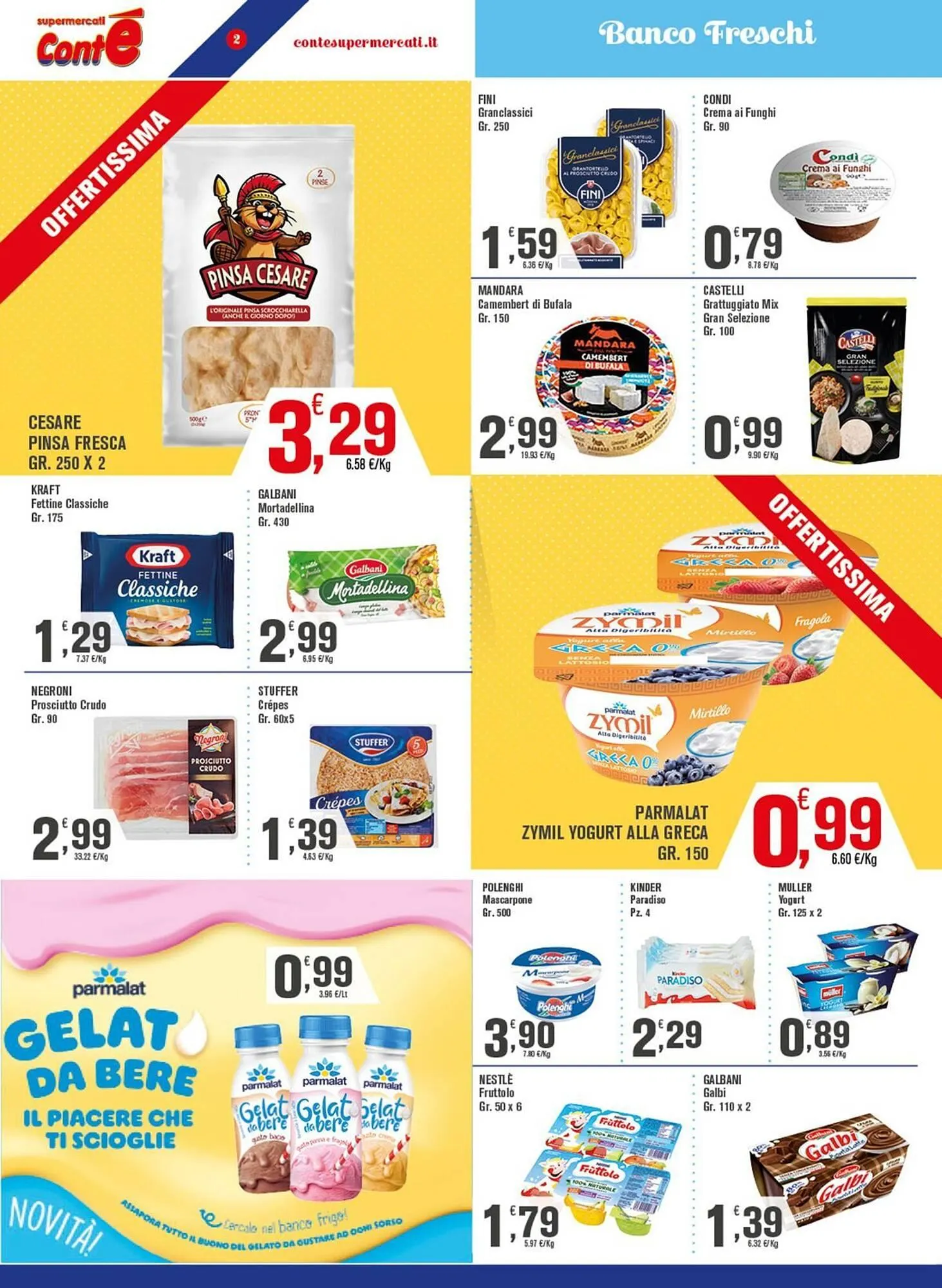 Volantino Conté Supermercati da 23 ottobre a 2 novembre di 2025 - Pagina del volantino 2
