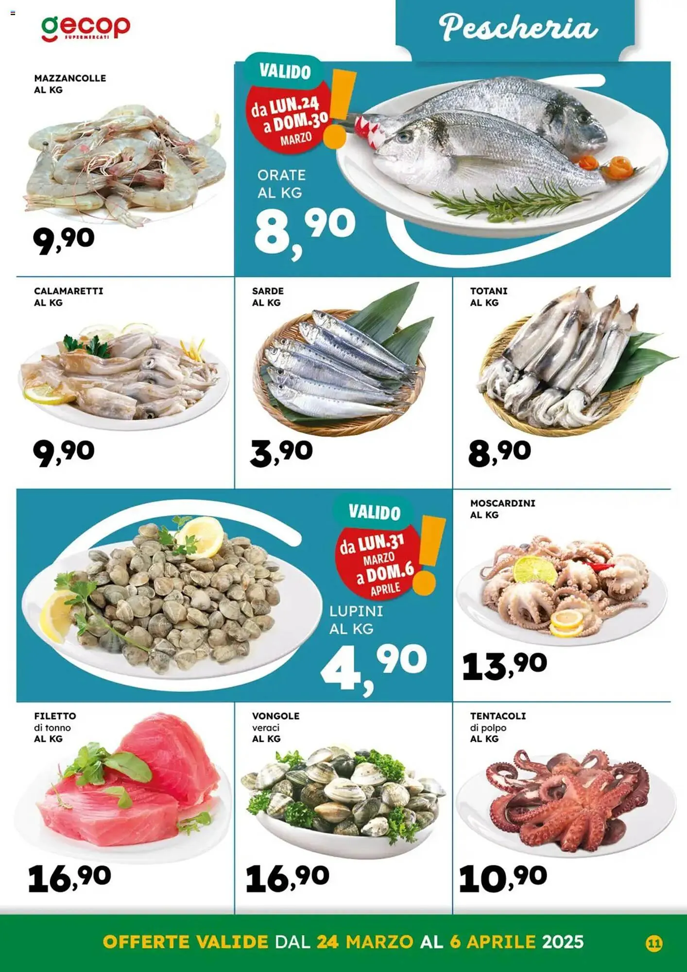 Volantino Gecop da 24 marzo a 6 aprile di 2025 - Pagina del volantino 11