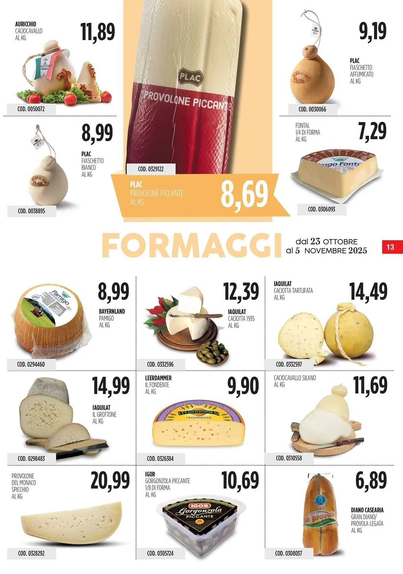 Volantino Carico Cash & Carry da 23 ottobre a 5 novembre di 2025 - Pagina del volantino 13